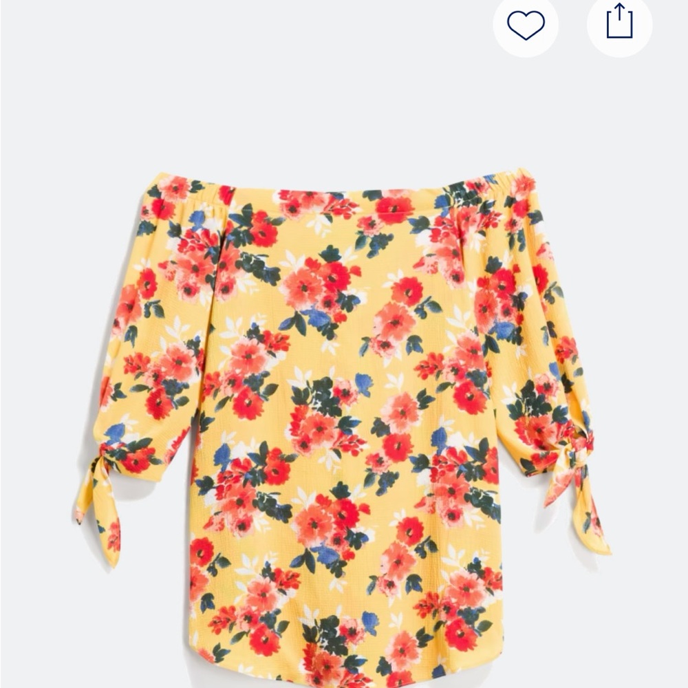 Floral Off-Shoulder Blouse